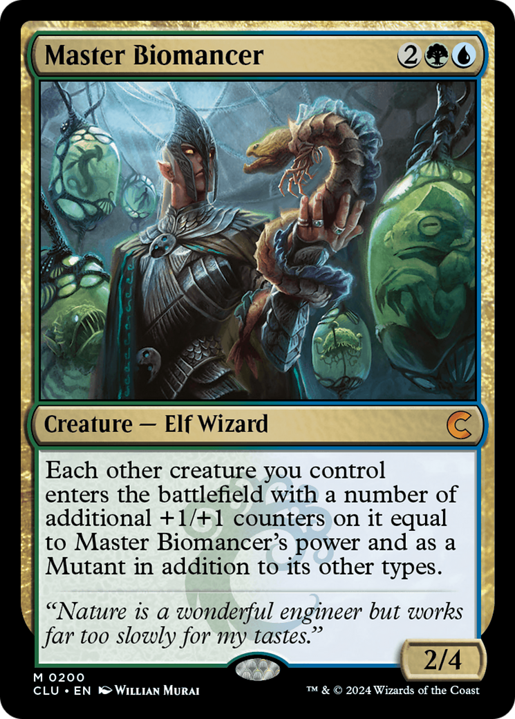 Master Biomancer (CLU-200)  - Ravnica: Clue Edition