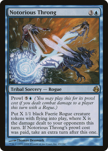 Notorious Throng (MOR-045)  Foil - Morningtide