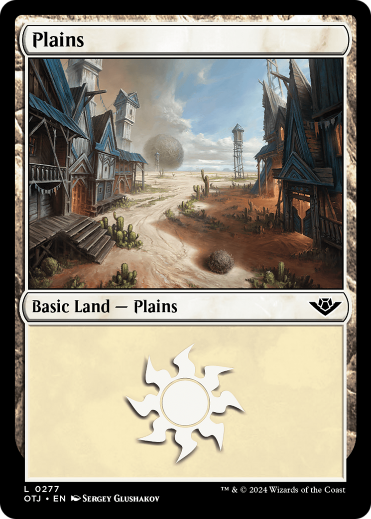 Plains (0277) (OTJ-277) - Outlaws of Thunder Junction Foil
