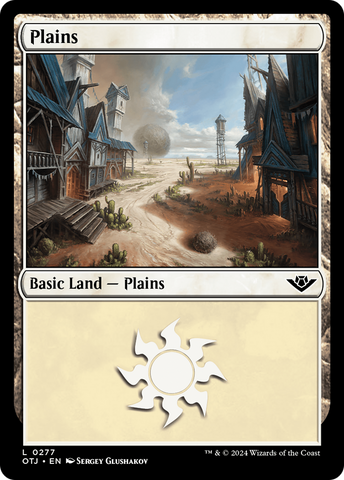 Plains (0277) (OTJ-277)  - Outlaws of Thunder Junction