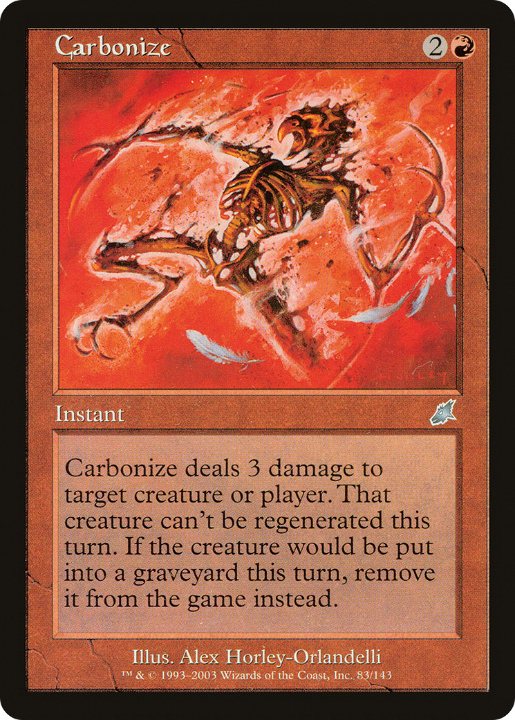 Carbonize (SCG-083)  - Scourge