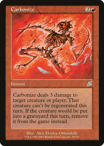 Carbonize (SCG-083)  Foil - Scourge