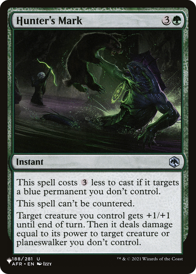 Hunter's Mark (LIST-AFR-188)  - The List