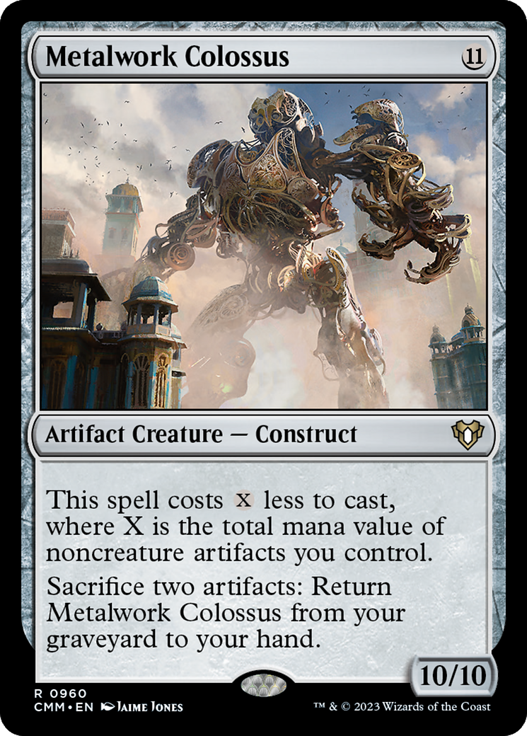 Metalwork Colossus (CMM-960)  - Commander Masters
