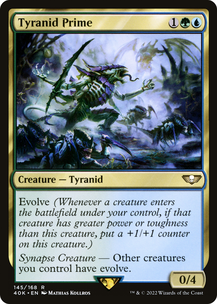 Tyranid Prime (40K-145)  - Warhammer 40,000 Commander