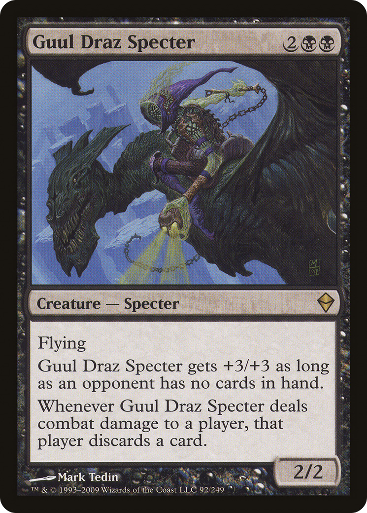 Guul Draz Specter (ZEN-092)  Foil - Zendikar