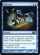 Fabricate (PLST-M10-52)  Foil - The List