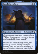 Candlekeep Sage (CLB-060)  Foil - Commander Legends: Battle for Baldur's Gate