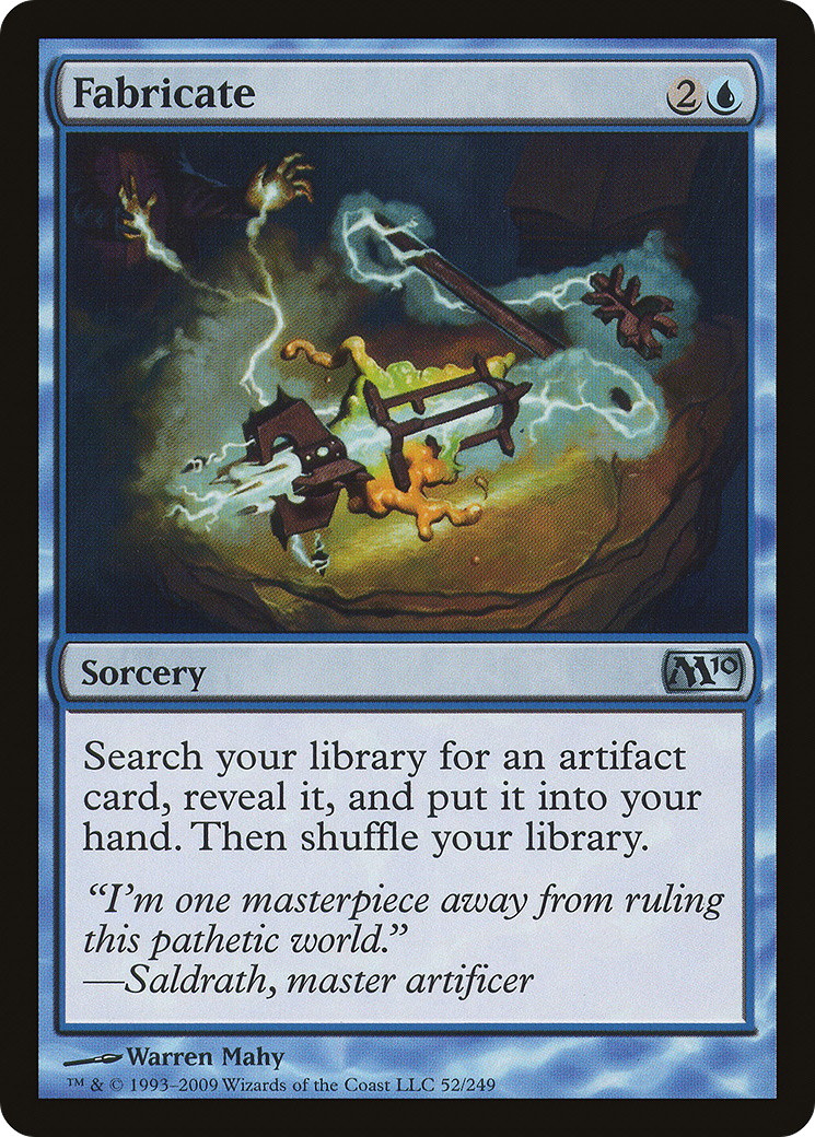 Fabricate (M10-052)  Foil - Magic 2010