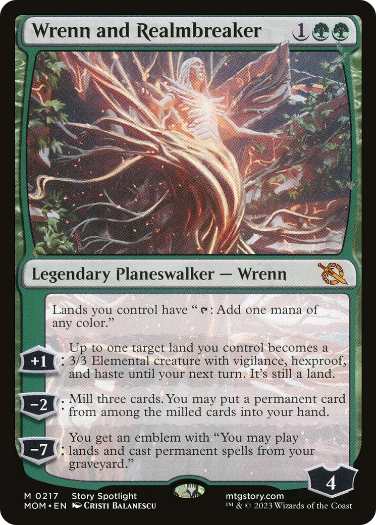 Wrenn and Realmbreaker (MOM-217)  - March of the Machine