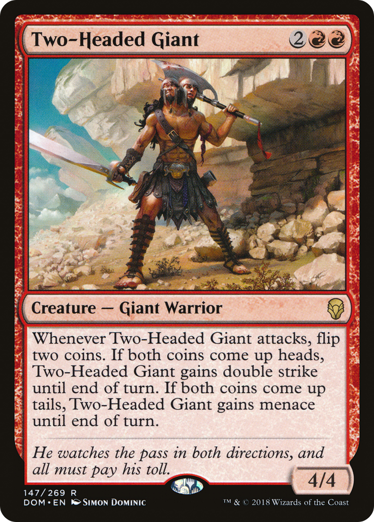 Two-Headed Giant (DOM-147)  - Dominaria