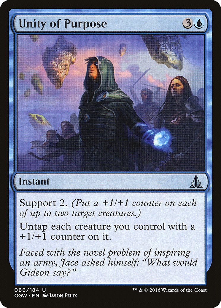 Unity of Purpose (OGW-066)  Foil - Oath of the Gatewatch