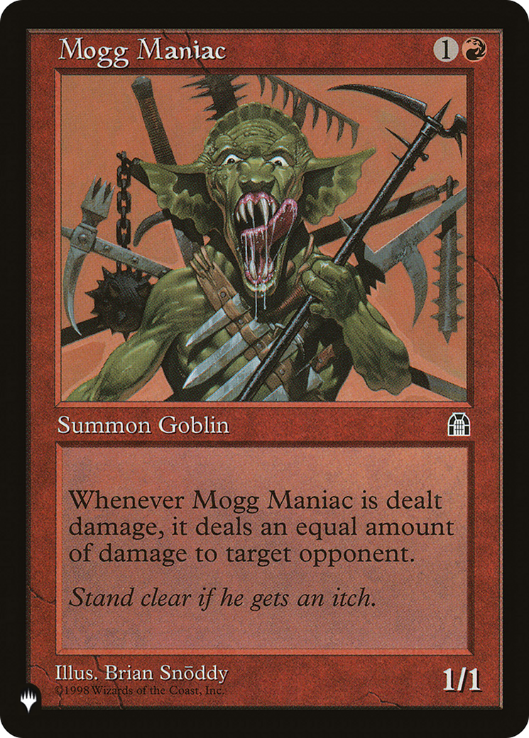 Mogg Maniac (LIST-STH-94)  - The List