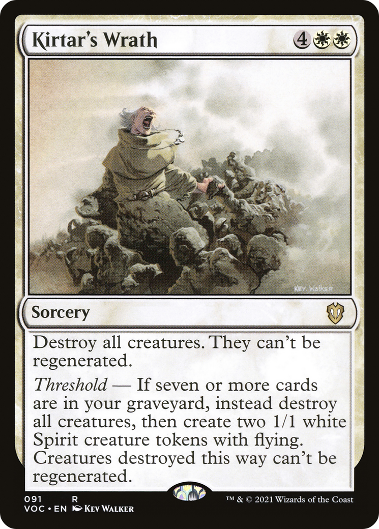 Kirtar's Wrath (VOC-091)  - Crimson Vow Commander