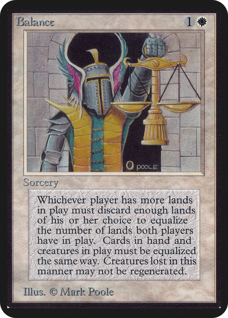Balance (LEA-)  - Limited Edition Alpha