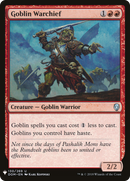Goblin Warchief (LIST-130/269)  - The List