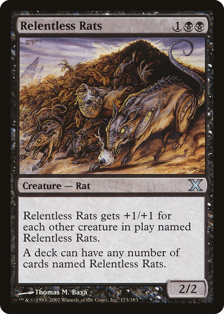 Relentless Rats (10E-173)  - Tenth Edition
