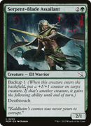 Serpent-Blade Assailant (MOM-205)  Foil - March of the Machine