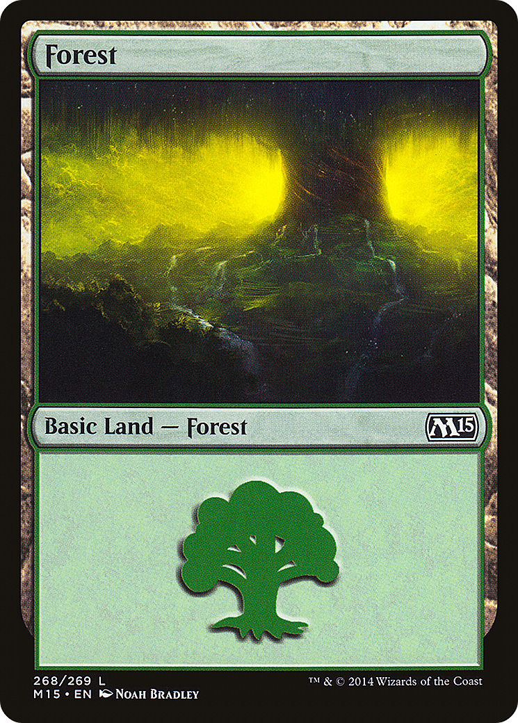 Forest (268) (M15-268)  Foil - Magic 2015