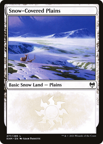 Snow-Covered Plains (277) (KHM-277)  - Kaldheim: (snow)