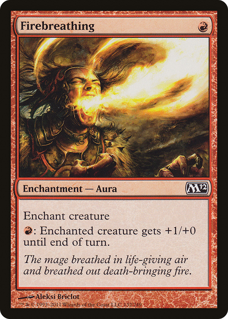 Firebreathing (M12-132)  - Magic 2012