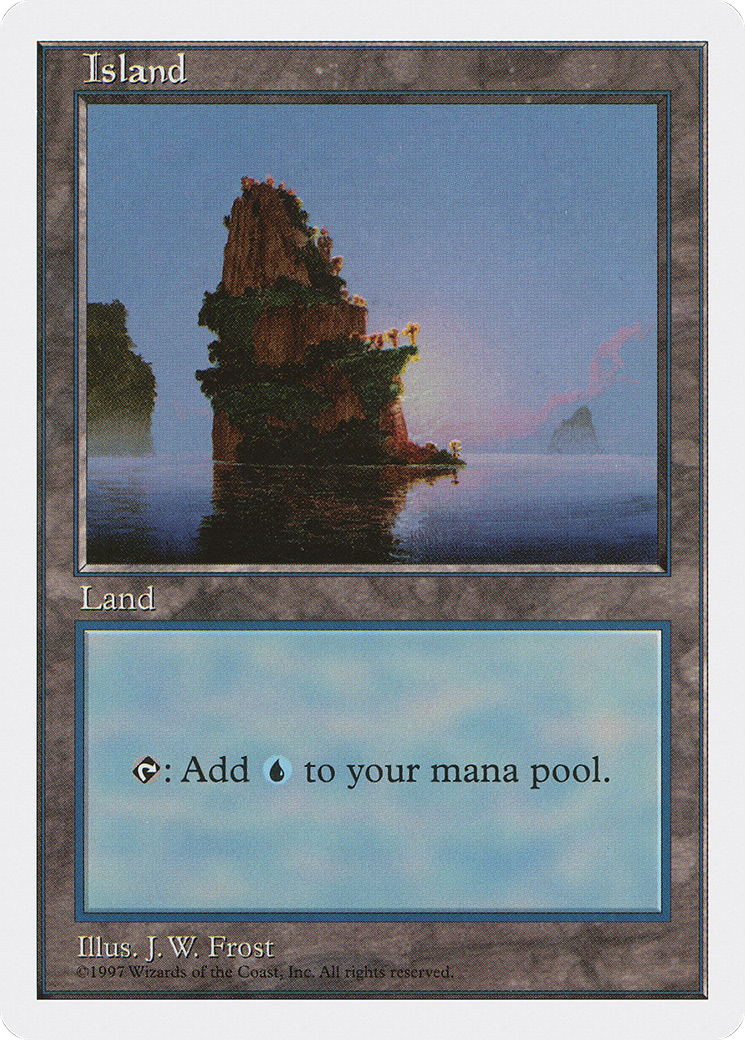 Island (435) (5ED-435)  - Fifth Edition