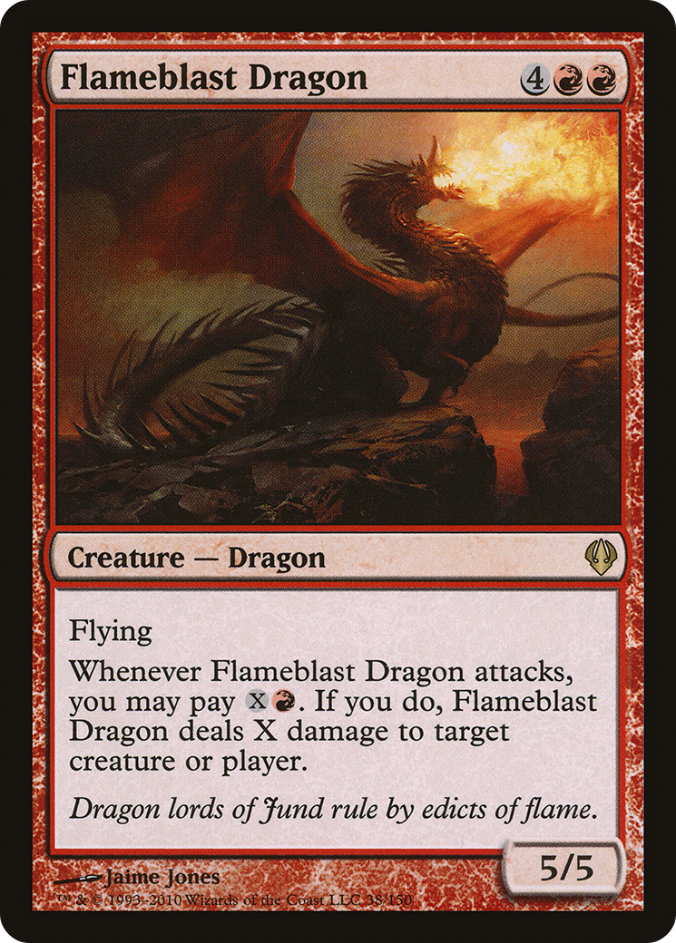 Flameblast Dragon (ARC-038)  - Archenemy