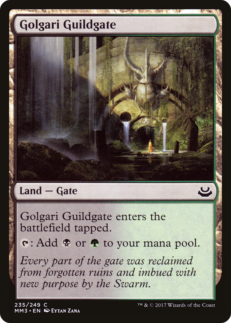 Golgari Guildgate (MM3-235)  Foil - Modern Masters 2017
