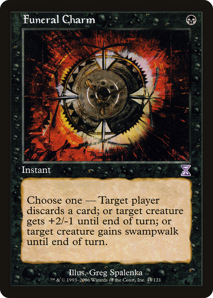 Funeral Charm (TSB-044)  Foil - Time Spiral Timeshifted