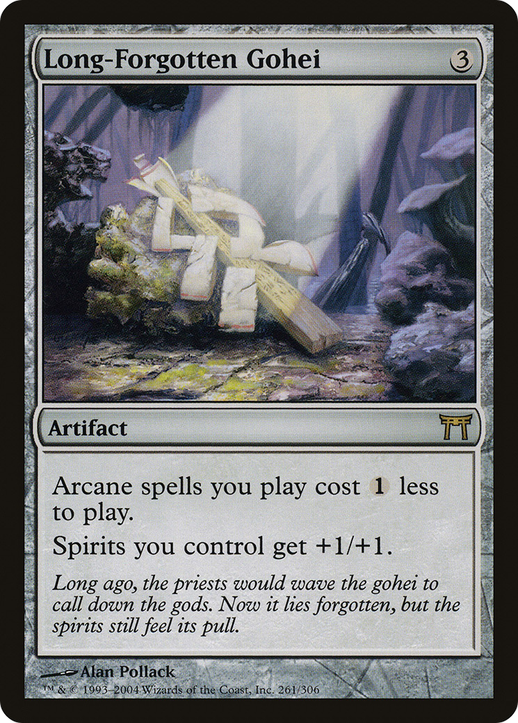 Long-Forgotten Gohei (CHK-261)  Foil - Champions of Kamigawa
