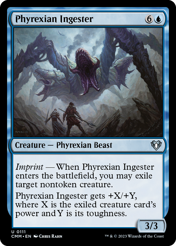 Phyrexian Ingester (CMM-111)  Foil - Commander Masters