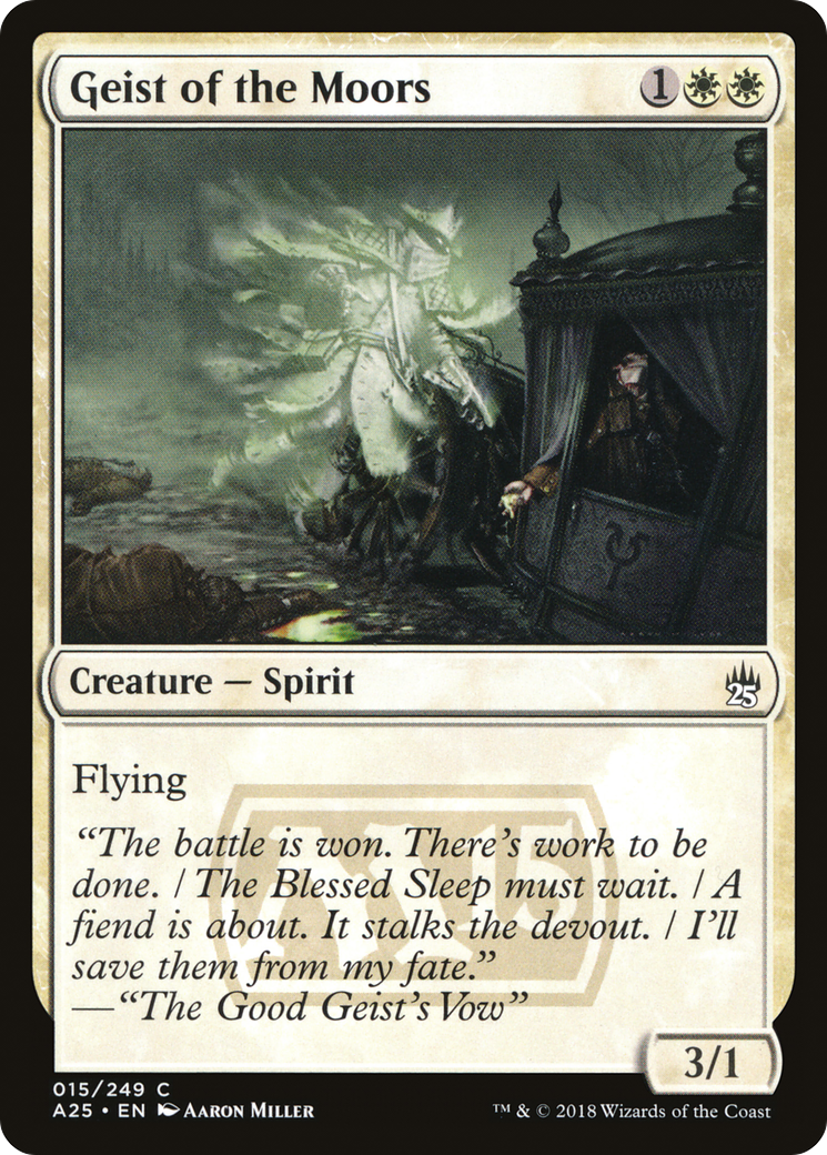 Geist of the Moors (A25-015)  Foil - Masters 25