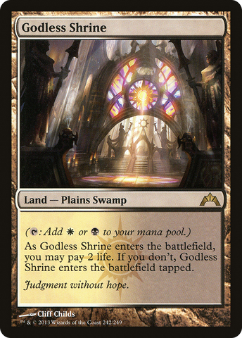 Godless Shrine (GTC-242)  Foil - Gatecrash