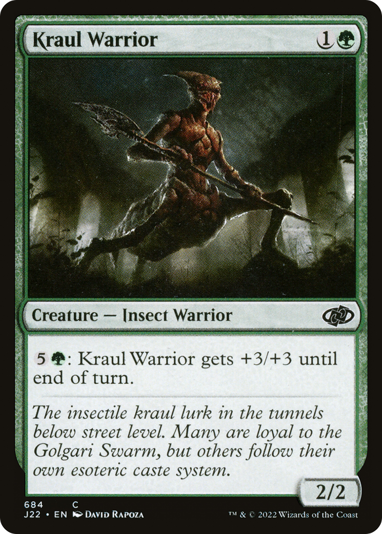 Kraul Warrior (J22-684)  - Jumpstart 2022