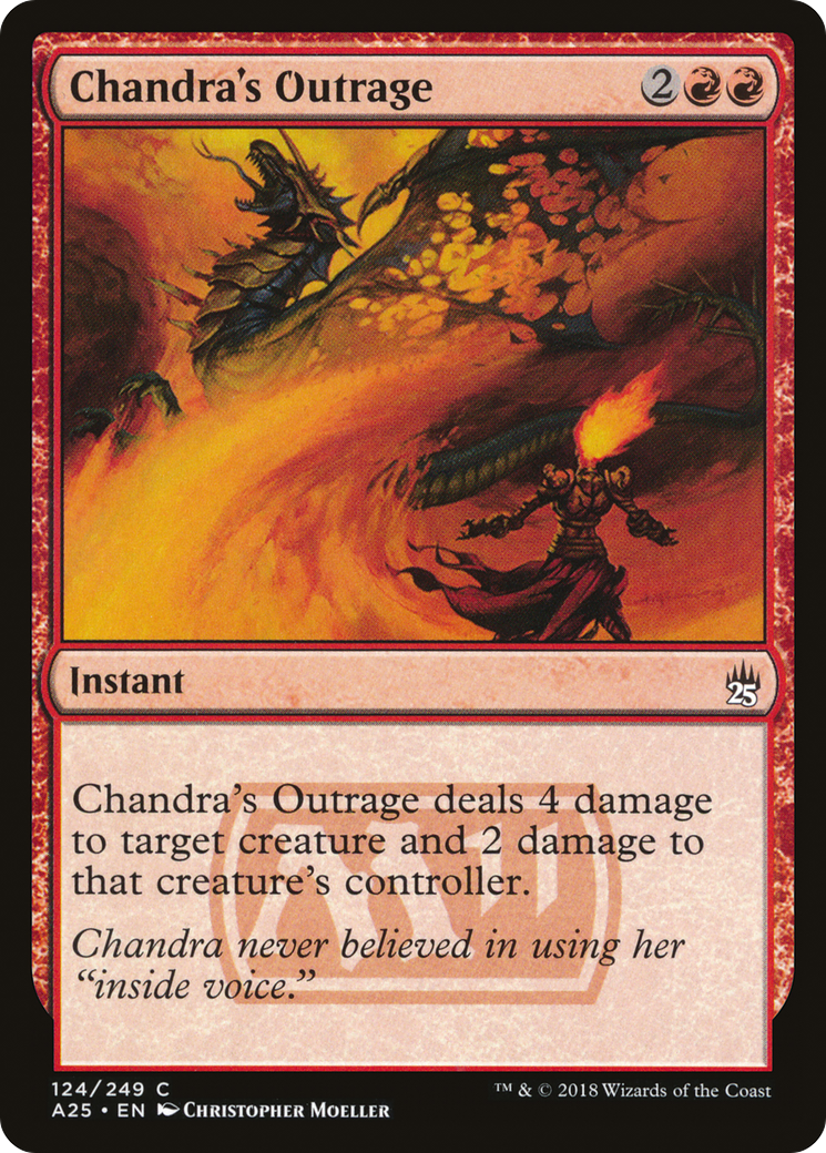 Chandra's Outrage (A25-124)  - Masters 25