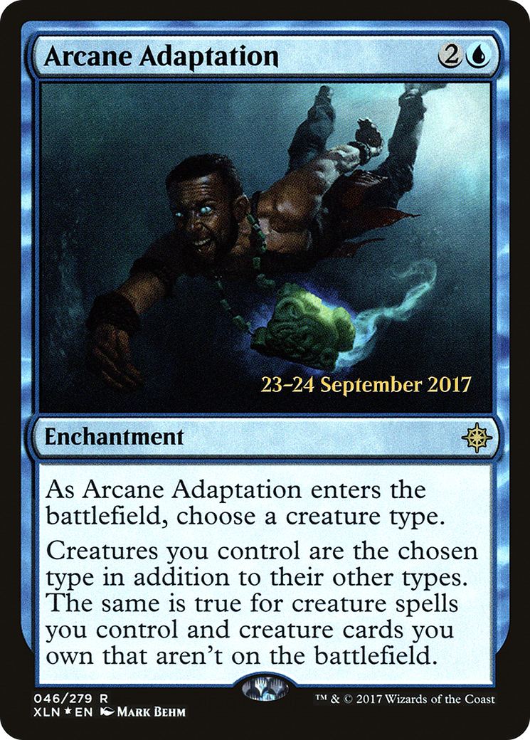 Arcane Adaptation (PRE-046)  Foil - Ixalan Promos