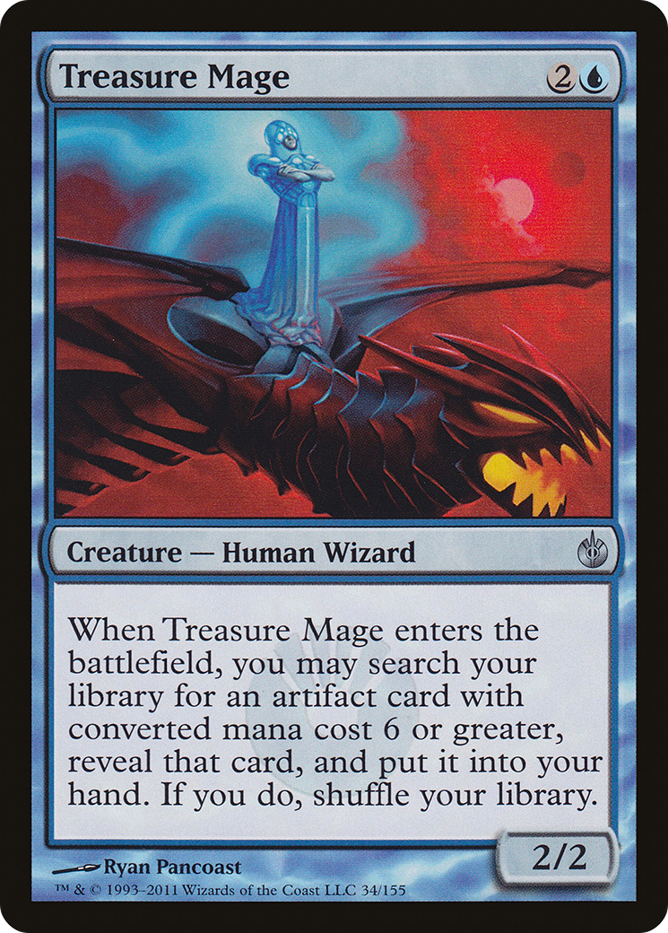 Treasure Mage (MBS-034)  - Mirrodin Besieged