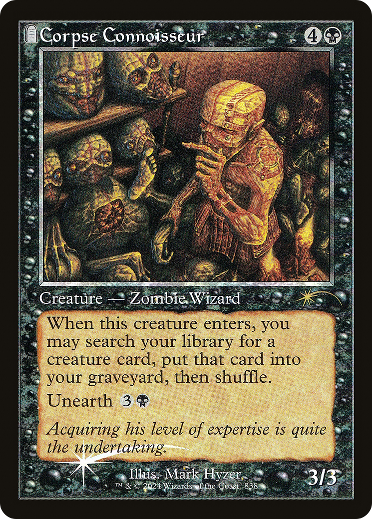 Corpse Connoisseur (Retro Frame) (SLD-838)  Foil - Secret Lair Drop: (tombstone)