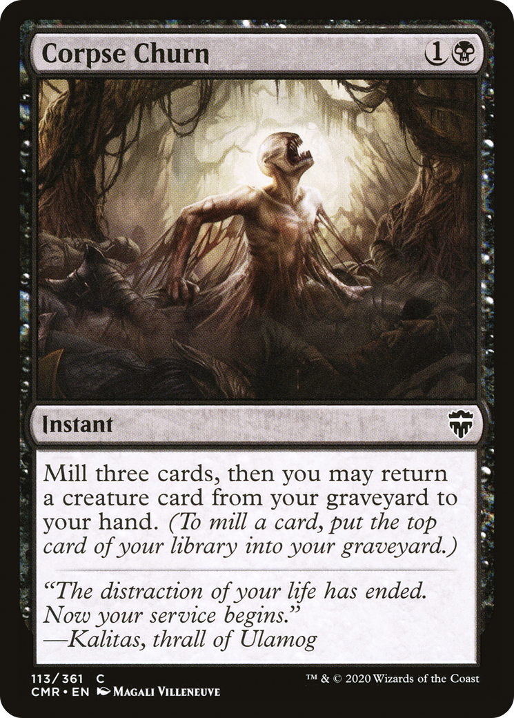 Corpse Churn (CMR-113)  - Commander Legends