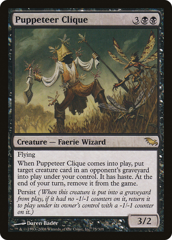 Puppeteer Clique (SHM-075)  Foil - Shadowmoor