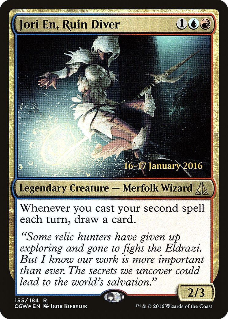 Jori En, Ruin Diver (PRE-155)  Foil - Oath of the Gatewatch Promos