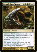 Autochthon Wurm (RAV-191)  - Ravnica: City of Guilds