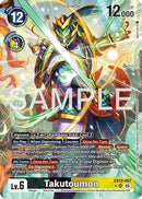 Takutoumon (Alternate Art) (EX12-057) - Digital World Shambala Foil