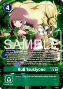 Ruli Tsukiyono (Alternate Art) (EX12-068) - Digital World Shambala Foil