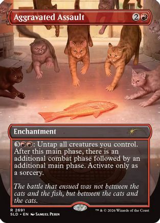 Aggravated Assault (2691) (SLD-2691)  - Secret Lair Drop Series