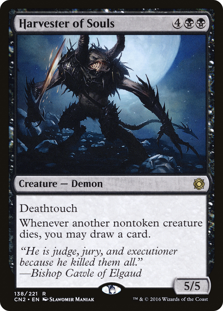 Harvester of Souls (CN2-138)  Foil - Conspiracy: Take the Crown