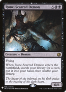 Rune-Scarred Demon (LIST-106)  - The List