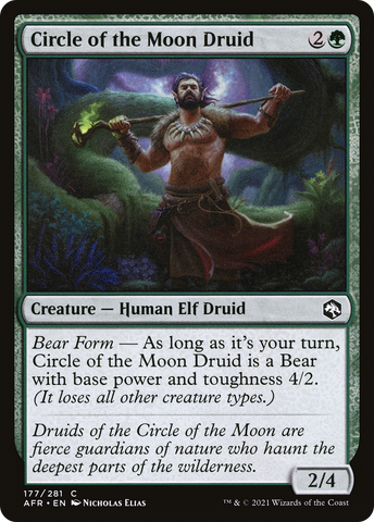 Circle of the Moon Druid (AFR-177)  - Adventures in the Forgotten Realms