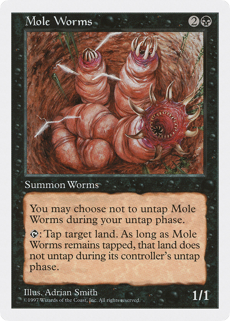 Mole Worms (5ED-)  - Fifth Edition