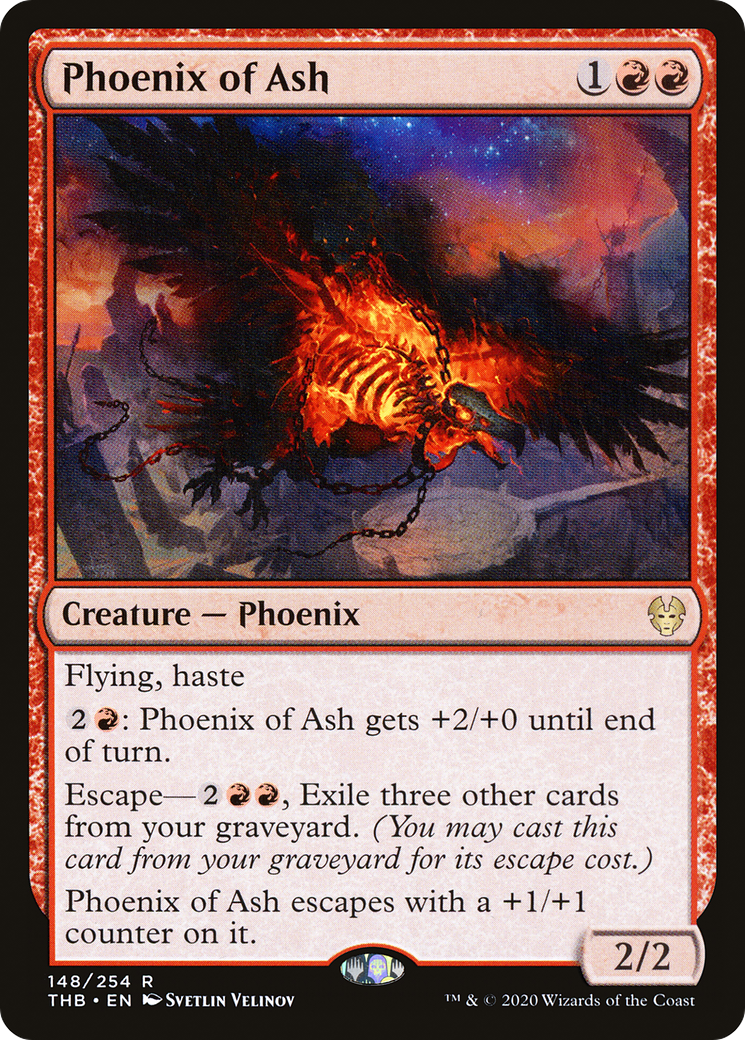 Phoenix of Ash (THB-148)  - Theros Beyond Death